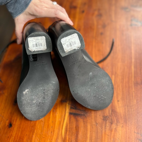 Ann Dumeulemeester Lace Up Leather Sandals - Picture 4 of 5